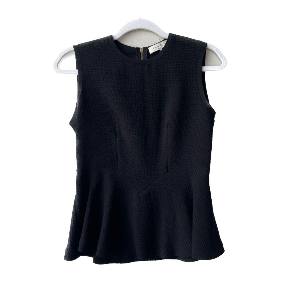 Sandro Paris Peplum Tank Top - Picture 4 of 5